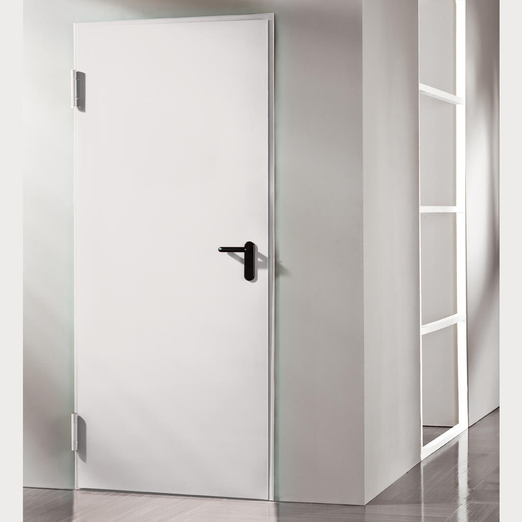 Puerta cortafuego blanca FM